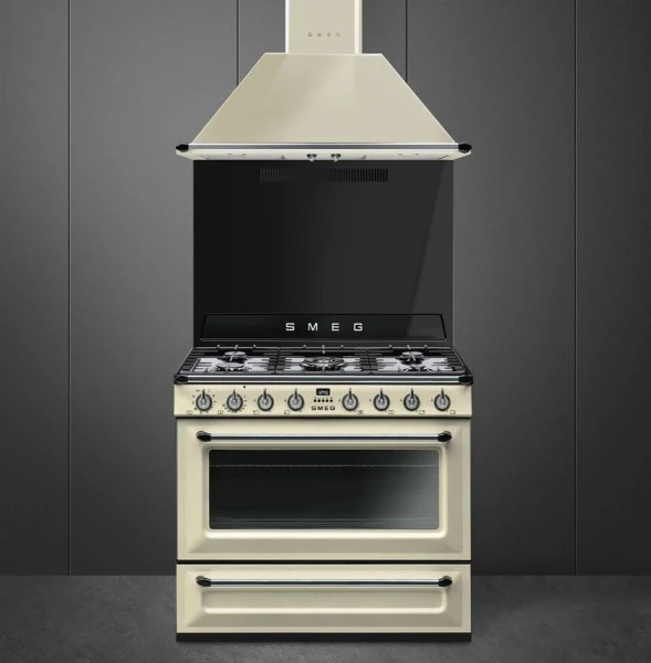 Smeg TR90P2 - Cocina Victoria Con Placa De Gas Natural Y Horno Eléctrico Color Crema 3 Smeg TR90P2 - Cocina Victoria Con Placa De Gas Natural Y Horno Eléctrico Color Crema - Imagen 3