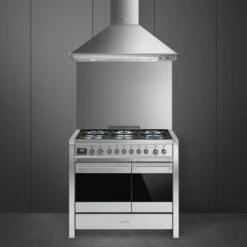Smeg A2-81 - Cocina Gas Natural 6 Quemadores 2 Hornos Eléctricos Inox -Electrodomésticos Outlet Tienda A2 81 2 600px