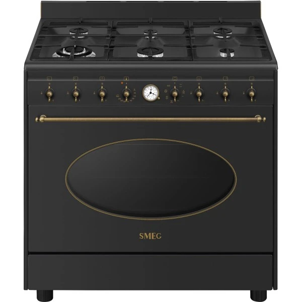 SMEG CO96GMA9 - Cocina 90×60 Cm Antracita 1 SMEG CO96GMA9 - Cocina 90×60 Cm Antracita