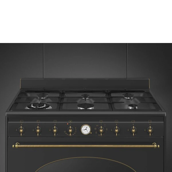 SMEG CO96GMA9 - Cocina 90×60 Cm Antracita 6 SMEG CO96GMA9 - Cocina 90×60 Cm Antracita - Imagen 6