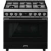 SMEG CPF9GMBL1 - Cocina 90×60 Cm Negro