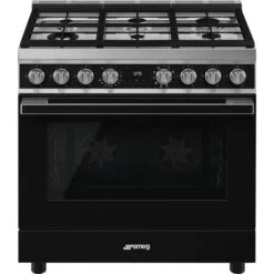SMEG CPF9GMBL1 - Cocina 90×60 Cm Negro