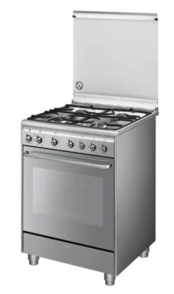 Smeg CX60SV9 - Cocina De Gas Acero Inox 60 X 60 Cm Horno Eléctrico -Electrodomésticos Outlet Tienda CX60SV9 03 600px