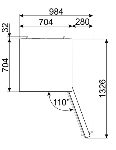 Smeg FA8005LPO5 - Frigorífico Combi Colonial Crema 195.5 X 70.4 X 70.4 Cm 5 Smeg FA8005LPO5 - Frigorífico Combi Colonial Crema 195.5 X 70.4 X 70.4 Cm - Imagen 5