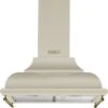 SMEG KC16POE - Campana Trapezio Crema
