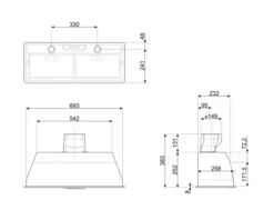SMEG KSEG7XSA - Campana A Scomparsa Acero Inoxidable -Electrodomésticos Outlet Tienda KSEG7XSA 600px