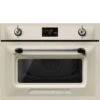 Smeg SO4902M1P - Horno Microondas Compacto 40 Litros Color Crema