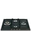 SMEG SR764AO - Encimera De Cocción Gas Cortina Antracita