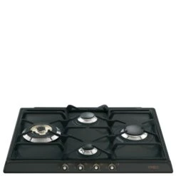 SMEG SR764AO - Encimera De Cocción Gas Cortina Antracita
