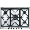 SMEG SRV576GH5 - Encimera De Cocción Gas Contemporánea Acero Inoxidable