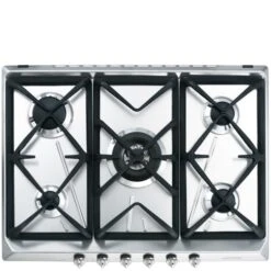 SMEG SRV576GH5 - Encimera De Cocción Gas Contemporánea Acero Inoxidable