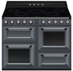 SMEG TR4110IGR2 - Cocina 110 × 60 Cm Gris Pizarra Placa De Inducción