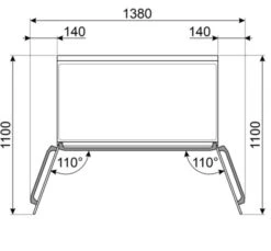 SMEG TR4110IGR2 - Cocina 110 × 60 Cm Gris Pizarra Placa De Inducción -Electrodomésticos Outlet Tienda TR4110IGR2 07 600px