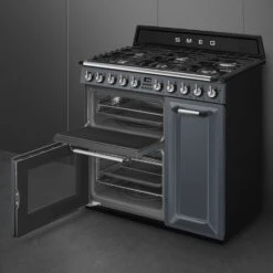 SMEG TR93GR - Cocina 90×60 Cm Gris Pizarra -Electrodomésticos Outlet Tienda TR93GR 5 600px