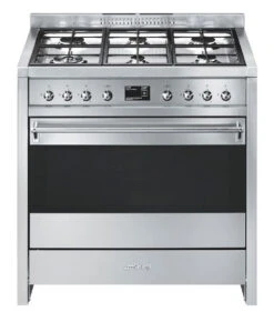 Smeg A19 - Cocina Ópera 90cm Clase A+ Inox