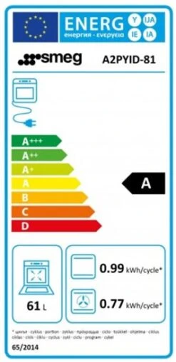 Smeg A2PYID81 - Cocina Inox 89,4x100x60cm Con 2 Hornos Y 5 Fuegos -Electrodomésticos Outlet Tienda smeg a2pyid81 cocina inox 89 4x100x60cm con 2 hornos y 5 fuegos 0044854