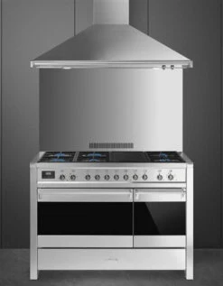 Smeg A3-81 - Cocina Clásica En Inox De 120 X 90 X 60 Gas Natural -Electrodomésticos Outlet Tienda smeg a3 81 cocina clasica en inox de 120 x 90 x 60 gas natural 0054345 600px