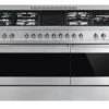 Smeg A5-81 - Cocina Gas 8 Zonas 150x60cm Horno Eléctrico Clase A Inox