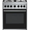 Smeg B601GMXI9 - Cocina Gas 60x60cm Clásica Inox Clase A