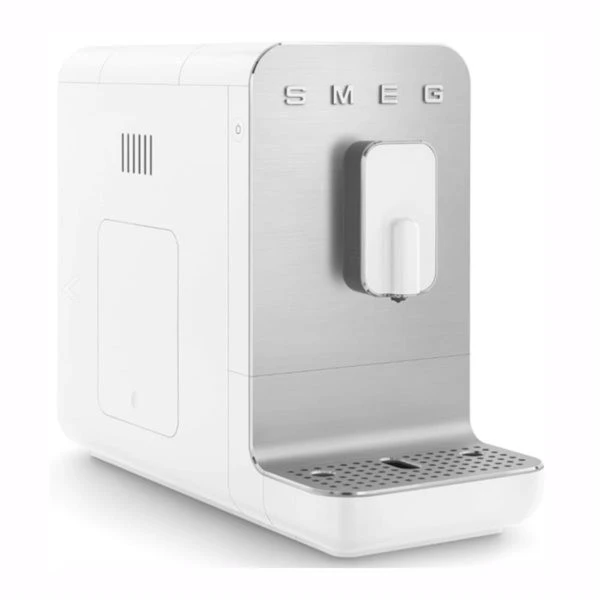Smeg BCC01WHMEU - Cafetera Súper Automática 19 Bar Café Grano/molido Blanca 1 Smeg BCC01WHMEU - Cafetera Súper Automática 19 Bar Café Grano/molido Blanca