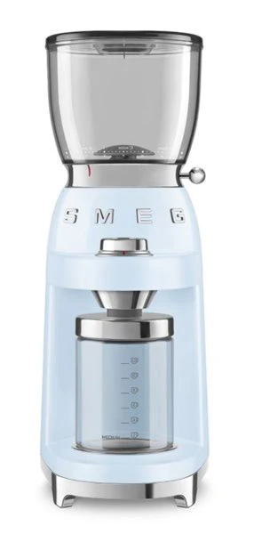 Smeg CGF01PBEU - Molinillo Café 25x46cm 50's Style Azul 1 Smeg CGF01PBEU - Molinillo Café 25x46cm 50's Style Azul