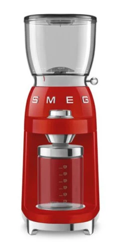 Smeg CGF01RDEU - Molinillo Café 25x46cm 50's Style Rojo