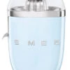 Smeg CJF01PBEU - Exprimidor 70W Línea Años 50 Color Azul Celeste