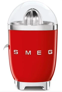 Smeg CJF01RDEU - Exprimidor 70W Línea Años 50 Color Rojo