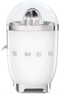 Smeg CJF01WHEU - Exprimidor 70W Línea Años 50 Color Blanco