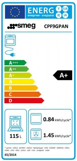 Smeg CPF9GPAN - Cocina Con PLaca De Gas Y Horno Eléctrico Clase A+ Antracita 3 Smeg CPF9GPAN - Cocina Con PLaca De Gas Y Horno Eléctrico Clase A+ Antracita - Imagen 3