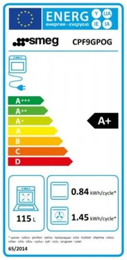 Smeg CPF9GPOG - Cocina Con PLaca De Gas Y Horno Eléctrico Clase A+ Verde Oliva -Electrodomésticos Outlet Tienda smeg cpf9gpog cocina con placa de gas y horno electrico clase a verde oliva 0028585