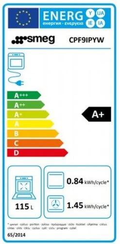 Smeg CPF9IPYW - Cocina Con Placa De Inducción Y Horno Pirolítico Clase A+ Amarilla -Electrodomésticos Outlet Tienda smeg cpf9ipyw cocina con placa de induccion y horno pirolitico clase a amarilla 0028619