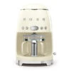 Smeg DCF02CREU - Cafetera De Goteo 50 Style En Color Crema Para 1,4 Litros