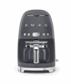 Smeg DCF02GREU - Cafetera De Goteo Pantalla LED Color Gris Pizarra