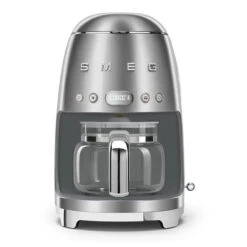 Smeg DCF02SSEU - Cafetera De Goteo 50 Style En Color Plata Para 1,4 Litros
