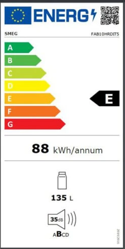 Smeg FAB10HRDIT5 - Frigorífico 1 Puerta 97 X 54,5 Cm 50's Style Italia E -Electrodomésticos Outlet Tienda smeg fab10hrdit5 frigorifico 1 puerta 97 x 54 5 cm 50 s style italia e 0052348 600px