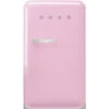 Smeg FAB10HRPK5 - Frigorífico 1 Puerta 97 X 54,5 Cm 50's Style Rosa E