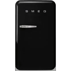 Smeg FAB10RBL5 - Frigorífico 1 Puerta 97 X 54,5 Cm 50's Style Negro E