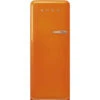 Smeg FAB28LOR5- Frigorífico 1 Puerta 1,53 X 60,1cm 50's Style Naranja D