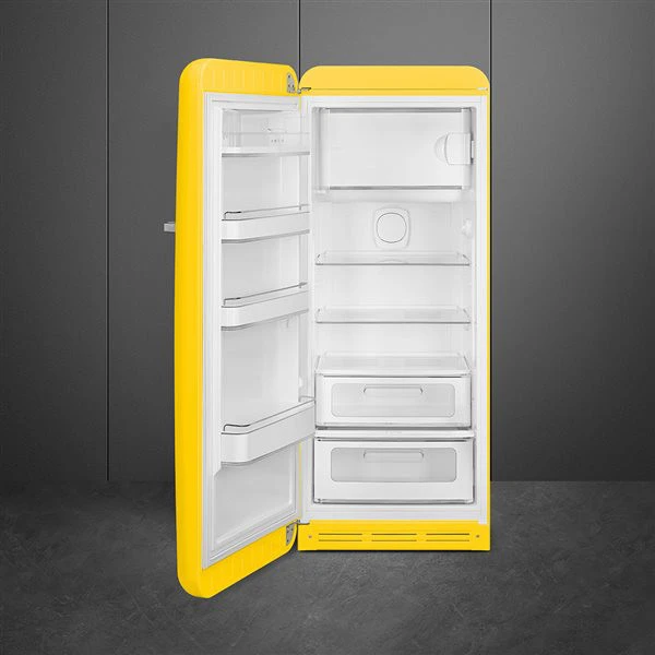Smeg FAB28LYW5 - Frigorífico 1 Puerta 1,53 X 60,1cm 50's Style Amarillo D 2 Smeg FAB28LYW5 - Frigorífico 1 Puerta 1,53 X 60,1cm 50's Style Amarillo D - Imagen 2