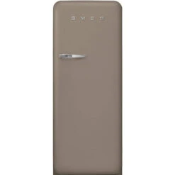 Smeg FAB28RDTP5 - Frigorífico 1 Puerta 1,53 X 60,1cm 50's Style Gris Pardo D