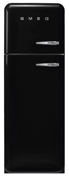 Smeg FAB30LBL5 - Frigorífico 2 Puertas 172x60cm 50's Style Negro D
