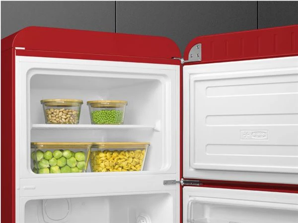 Smeg FAB30RRD5 - Frigorífico 2 Puertas 172x60cm 50's Style Rojo D 4 Smeg FAB30RRD5 - Frigorífico 2 Puertas 172x60cm 50's Style Rojo D - Imagen 4