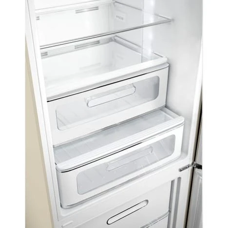 Smeg FAB32RCR5 - Frigorífico Combi 196,8x60,1cm 50's Style D Crema 5 Smeg FAB32RCR5 - Frigorífico Combi 196,8x60,1cm 50's Style D Crema - Imagen 5