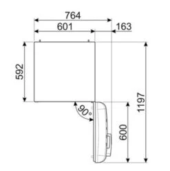 Smeg FAB32RCR5 - Frigorífico Combi 196,8x60,1cm 50's Style D Crema 16 Smeg FAB32RCR5 - Frigorífico Combi 196,8x60,1cm 50's Style D Crema -Electrodomésticos Outlet Tienda smeg fab32rcr5 frigorifico combi 196 8x60 1cm 50 s style a crema 0038836