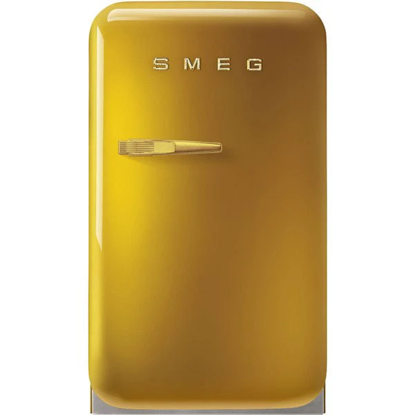 Smeg FAB5RDGO5 - Frigorífico 1 Puerta 72,5 X 40,4 Cm 50's Style Oro D 1 Smeg FAB5RDGO5 - Frigorífico 1 Puerta 72,5 X 40,4 Cm 50's Style Oro D
