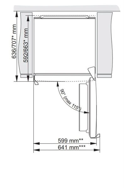 Smeg FC20WDNE - Frigorífico Combi De 200x60x59,2 Cm Clase E Blanco 3 Smeg FC20WDNE - Frigorífico Combi De 200x60x59,2 Cm Clase E Blanco - Imagen 3