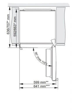 Smeg FC20XDNE - Frigorífico Combi De 200 X 60 X 59,2 Cm Clase E -Electrodomésticos Outlet Tienda smeg fc20xdne frigorifico combi de 200 x 60 x 59 2 cm clase e 0061963 600px