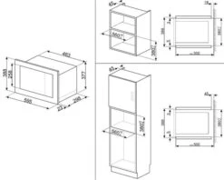 Smeg FMI017X - Microondas Integrable 19 Litros Grill Quick Start Inox -Electrodomésticos Outlet Tienda smeg fmi017x microondas integrable 19 litros grill quick start inox 0028852 600px