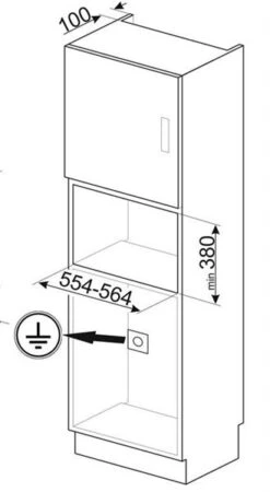 Smeg FMI120B2 - Microondas Integrado 20L Con Grill 1000W Cristal Blanco -Electrodomésticos Outlet Tienda smeg fmi120b2 microondas integrado 20l con grill 1000w cristal blanco 0044876 600px